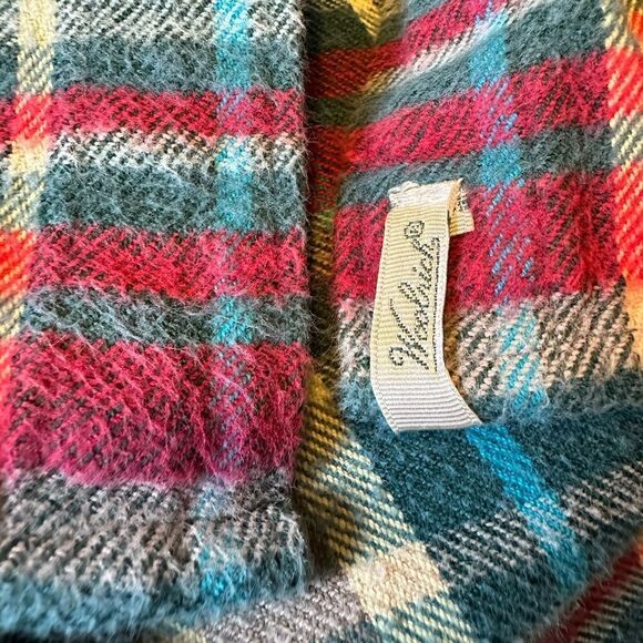 WOOLRICH Women’s Flannel Check Button Down Shirt Red/Blue/White Size Medium - Picture 9 of 12